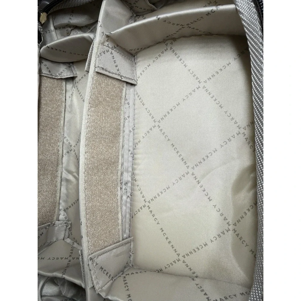 Marcy McKenna Jet Setter Beauty Case Train Case Snakeskin NWT Travel Cosmetic